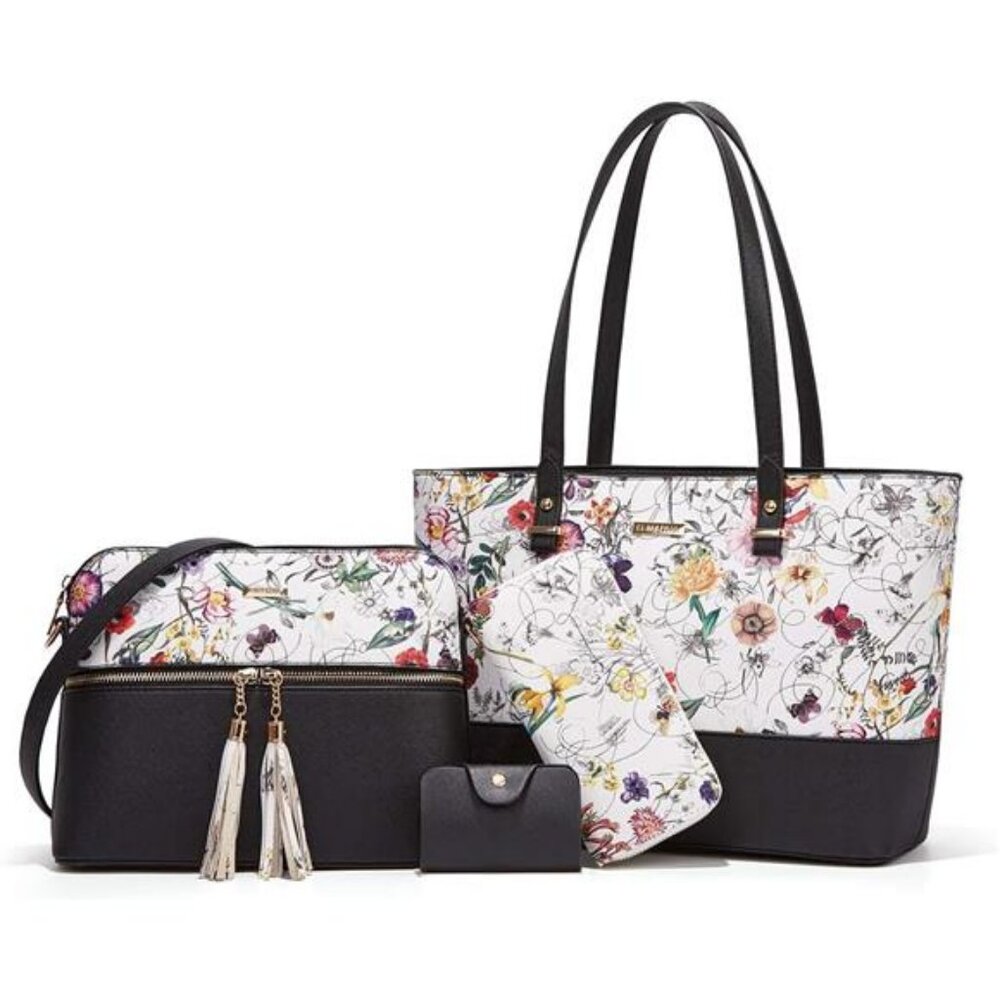 Women Fashion Handbags Wallet Tote Bag Shoulder Bag Top Handle Satchel Purse